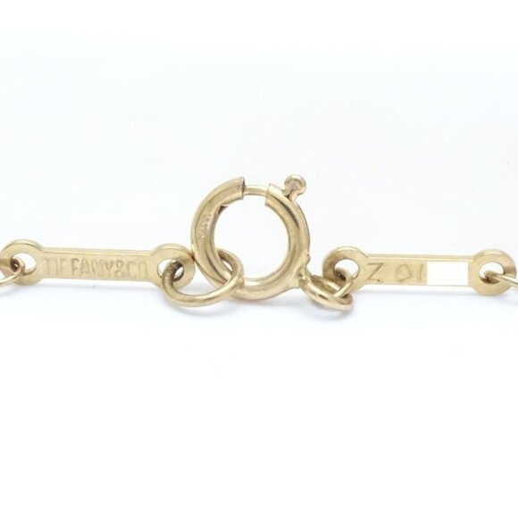 TIFFANY Gold Diamond Necklace - Picture 6 of 8